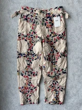 NWT Bode Patchwork Diamond Quilt Trousers Size 34