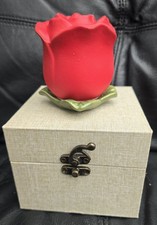 Ceramic Rose Pet Urn Brand new in Presentation Box.