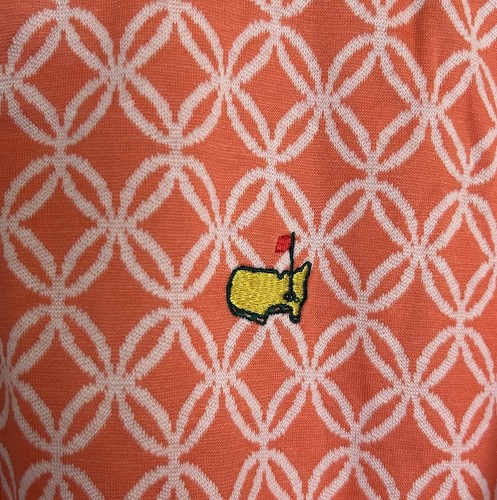 The Masters By Peter Millar Quarter Zip Pullover Sweater Womens Size Small Coral - Picture 3 of 12