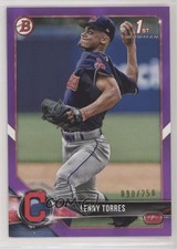 2018 Bowman Draft Purple 90/250 Lenny Torres Jr Lenny Torres #BD-8 s3g