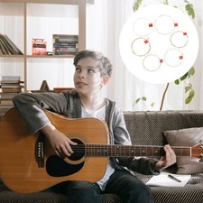 6 Pcs Professional Guitar String Metal Strings Accessories Parts