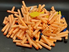 Lot of 170 Assorted Nerf Darts Foam Bullet Parts For Play Gun Ammo