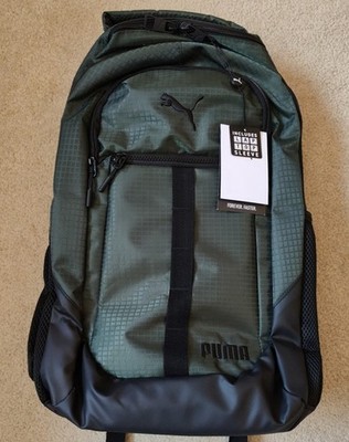 PUMA Backpack - Strategy Model - Green and Black - New With Tags