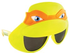 Sun-Staches Teenage Mutant Ninja Turtles Michelangelo Sunglasses - 1 Pc.