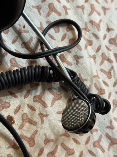 Cuffie Vintage Sony HS-75 Attacco Cuffie Aviazione Radio Comunicazioni - Foto 5 di 10