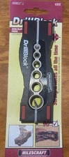 1312 Drill Block - Handheld Drill Guide, Drilling Jig for 6 of the Most Common D