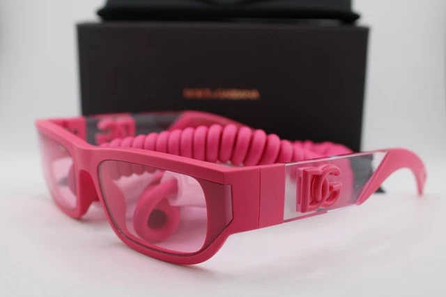 NEW DOLCE GABBANA DG6152 3300/84 PINK/LIGHT PINK WOMEN SUNGLASSES 54MM 17 140 Dolce&Gabbana Pink Sunglasses for Women for sale | eBay main image 3
