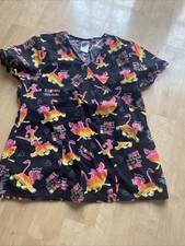 EUC Scrub Top Disney Lion King Size Medium
