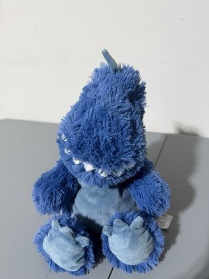 Warmies Cozy Plush -T-Rex TRex Blue Large Therapy Microwavable Heatable Toy