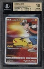 Pokemon Red's Pikachu Sun And Moon Center 20th Anniversary Promo 270/SM-P Bgs 10