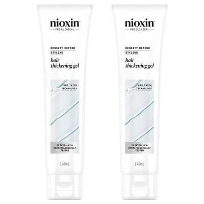 Nioxin Hair Thickening Gel 2x 140ml Set