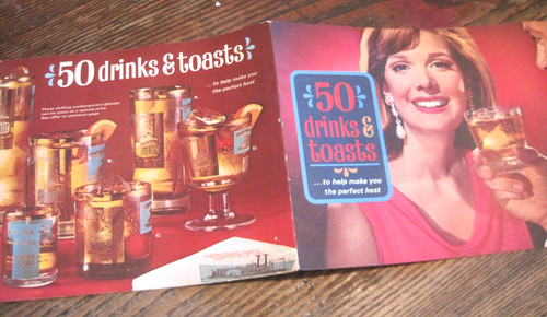 VTG 1968 Southern Comfort “50 Drinks and Toasts to Make a Perfect Host” Booklet