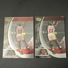 New ListingUpper Deck Ionix Lot Michael Jordan Chicago Bulls NBA Trading Cards (2 Cards)