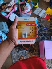 Gigastone 128GB Micro SD Card, GoPro SD Card, 4K UHD Video Recording, A2 V30