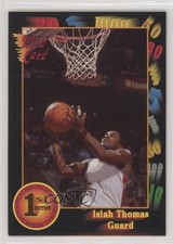1992 Wild Card Collegiate Isiah Thomas #7 HOF 9mb
