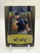2020 Chronicles Obsidian Michael King RC Obsidian Autographs Yellow /10 #OA-MK