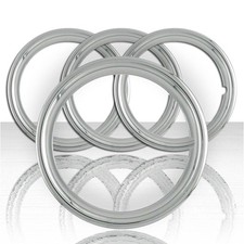 14 Chrome Trim Rings Beauty Bands Glamour Rim Steel Wheels Lug Rims For Chevy 14 Chrome Trim Rings Beauty Bands Glamour Rim Steel Wheels Lug Rims For Chevy