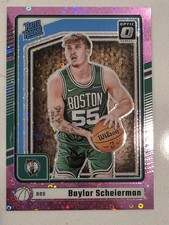 2024-25 Panini Optic - Pink Fast Break Rated Rookie Baylor Scheierman /25