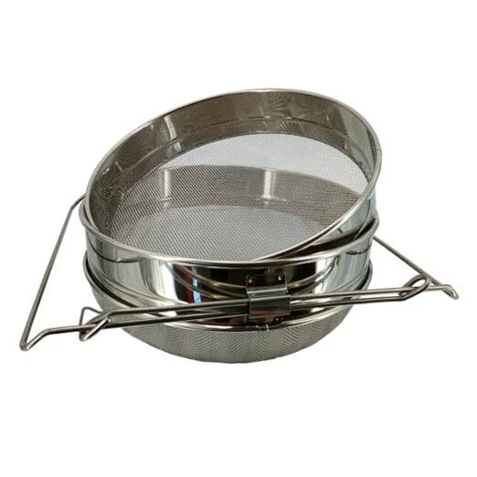 Double Sieve Honey Strainer for 5 Gallon Bucket Stainless Steel Honey Filter