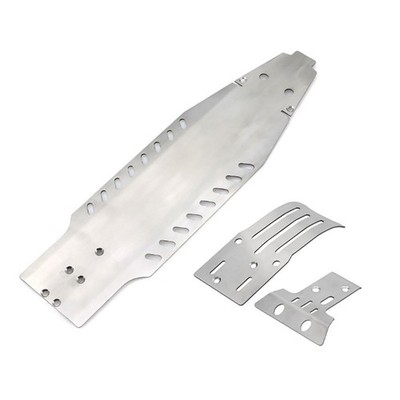 Edelstahl Chassis Guard Schutzblech Kit für Tamiya BBX BB-01 1/10 RC Car Truck