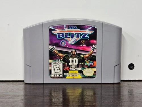 NFL Blitz 1997 for Nintendo 64 Cartridge Tested and Working