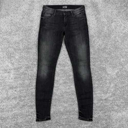 Mother Jeans Women’s 28 Rebels And Lovers The Looker Goth Grunge Cotton Stretch
