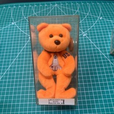 Celebrity Bears Born A Star 34 USA Orange Space bear American flag on back MWMT