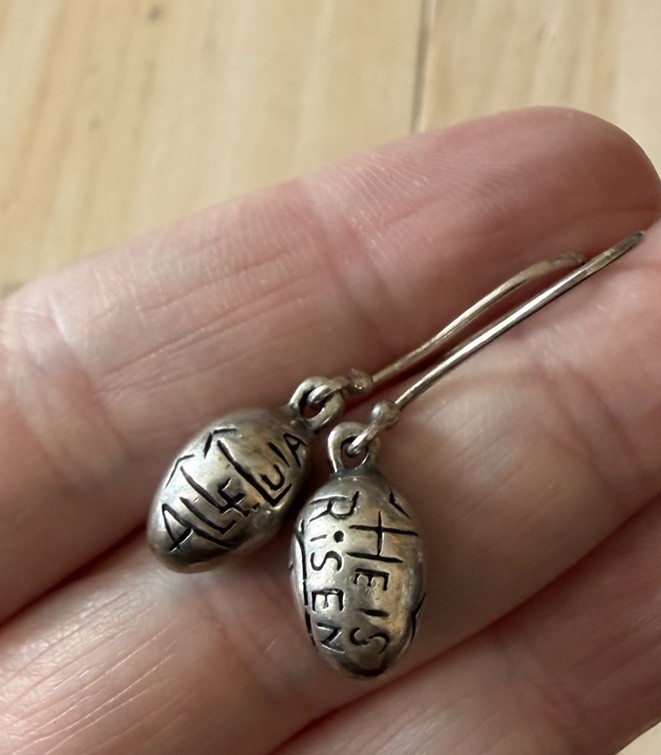 James Avery He Is Risen Easter Egg Sterling Silve… - image 2