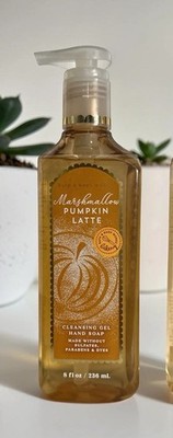 1 New MARSHMALLOW PUMKIN LATTE BATH & BODY WORKS CLEANSING GEL HAND SOAP WASH