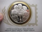 BULLION 1980 International Society Of Postmasters Silver Proof UNITED NATIONS