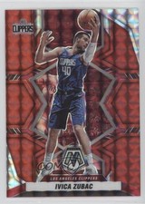 2021-22 Panini Mosaic Red Mosaic Prizm Ivica Zubac #21 0u66