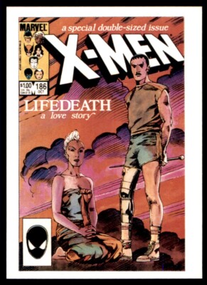 Comic Bilder - Uncanny X-Men 1990 - Serie 2 Karte - Ausgabe #186 01.10.84 Nr. 11