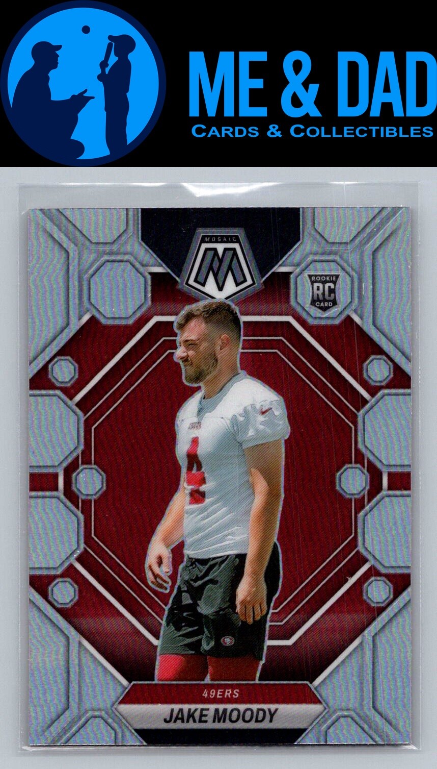 2023 Panini Mosaic Silver #326 Jake Moody