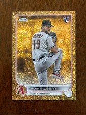 2022 Topps Gilded Collection TYLER GILBERT Mini Diamond Gold Etch /50 RC DBacks