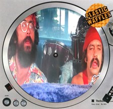 Cheech and Chong 3 Slipmat Turntable 12" LP Record Player, DJ Audiophile