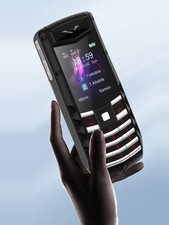 V5 PRO Luxury Metal 2G Mobile Phone Streamline Body Dual SIM LED Unlocked