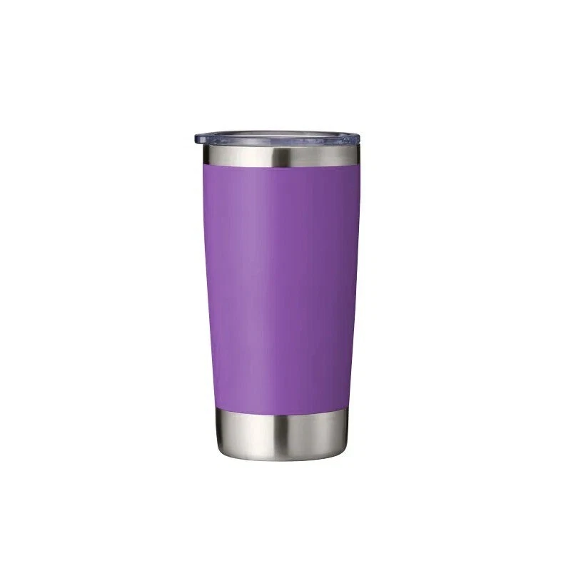 Tumbler 20oz w/ MagSlider Lid Stainless Steel Vacuum Coffee Cup Mug Rambler YETI