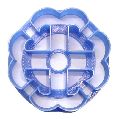 MINI SIZE FRENCH CROSS DESIGN CONCHA COOKIE CUTTER MEXICAN SWEET BREAD PR4913