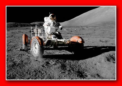 Apollo 17 Lunar Rover 12''x8'' professionelles Foto