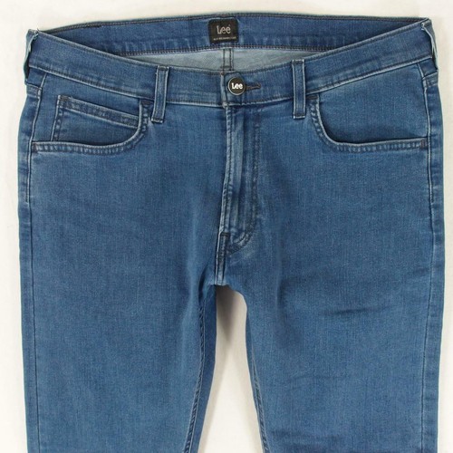 Mens Lee LUKE Slim Tapered Stretch Blue 
