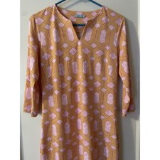 J. McLaughlin Geometric Print Sheath Short dress Small Carly Cabana Professional