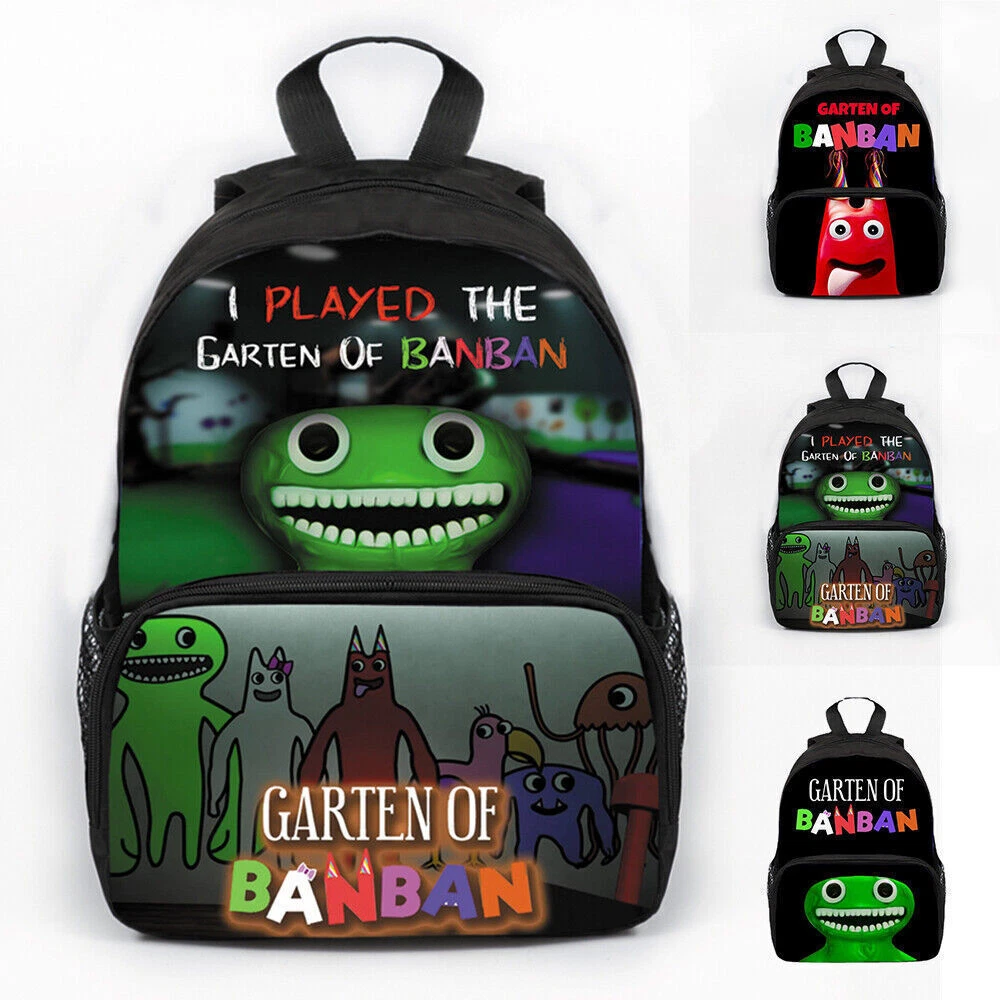 Garten of Banban Backpack Boys Girls Anime Cartoon Banban