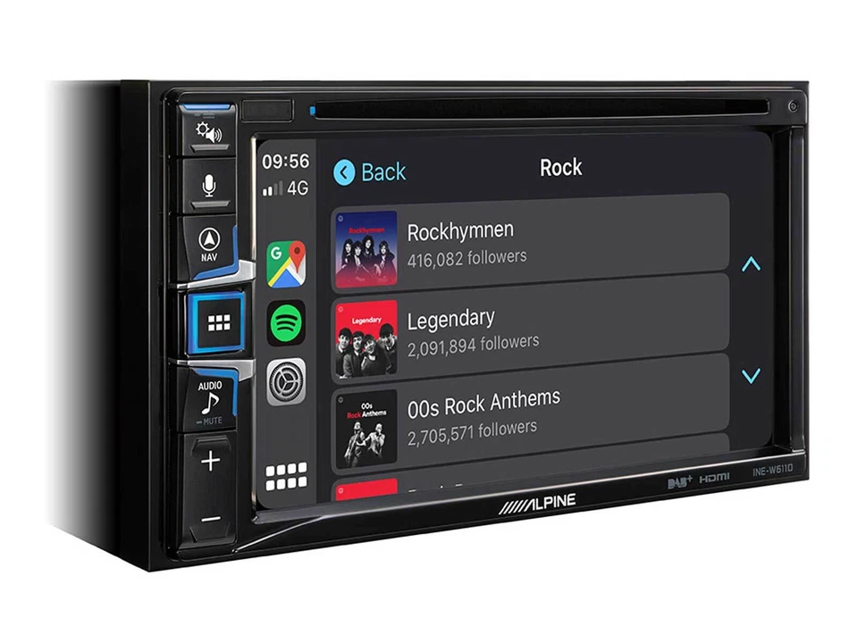 Alpine INE-W611D | 2-DIN 6,5 Zoll Navi | Apple Car Play - Android Auto Autoradio - Bild 4 von 4