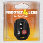 Key Fob Cover for 2013 2014 2015 2016 2017 2018 Toyota Rav4 Remote Case Skin