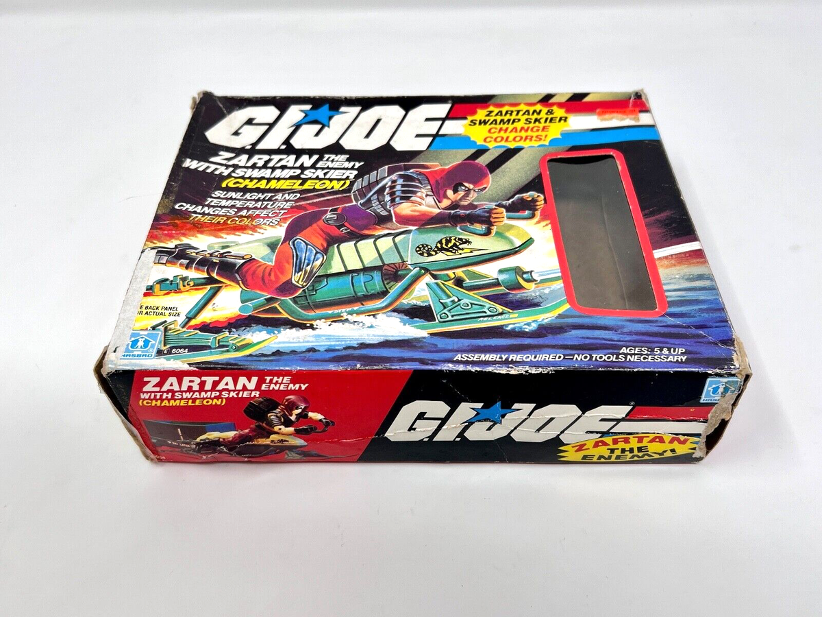 ULTRA Rare NIB NEW in Box Complete 1984 GI Joe Chameleon Swamp