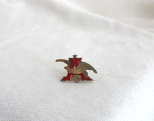 Anheuser Busch Vintage Pin Eagle A Enamel Brass Beer Brewing Co. St Louis MO 