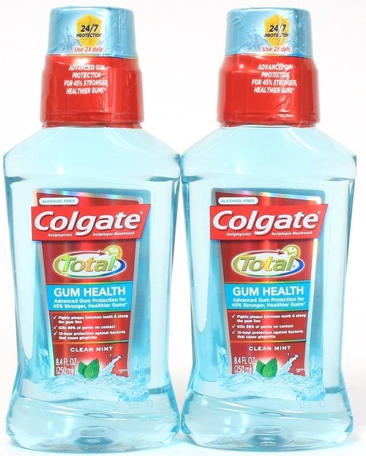 2 Colgate Total 45 Stronger Gum Health Antigingivities Clean Mint