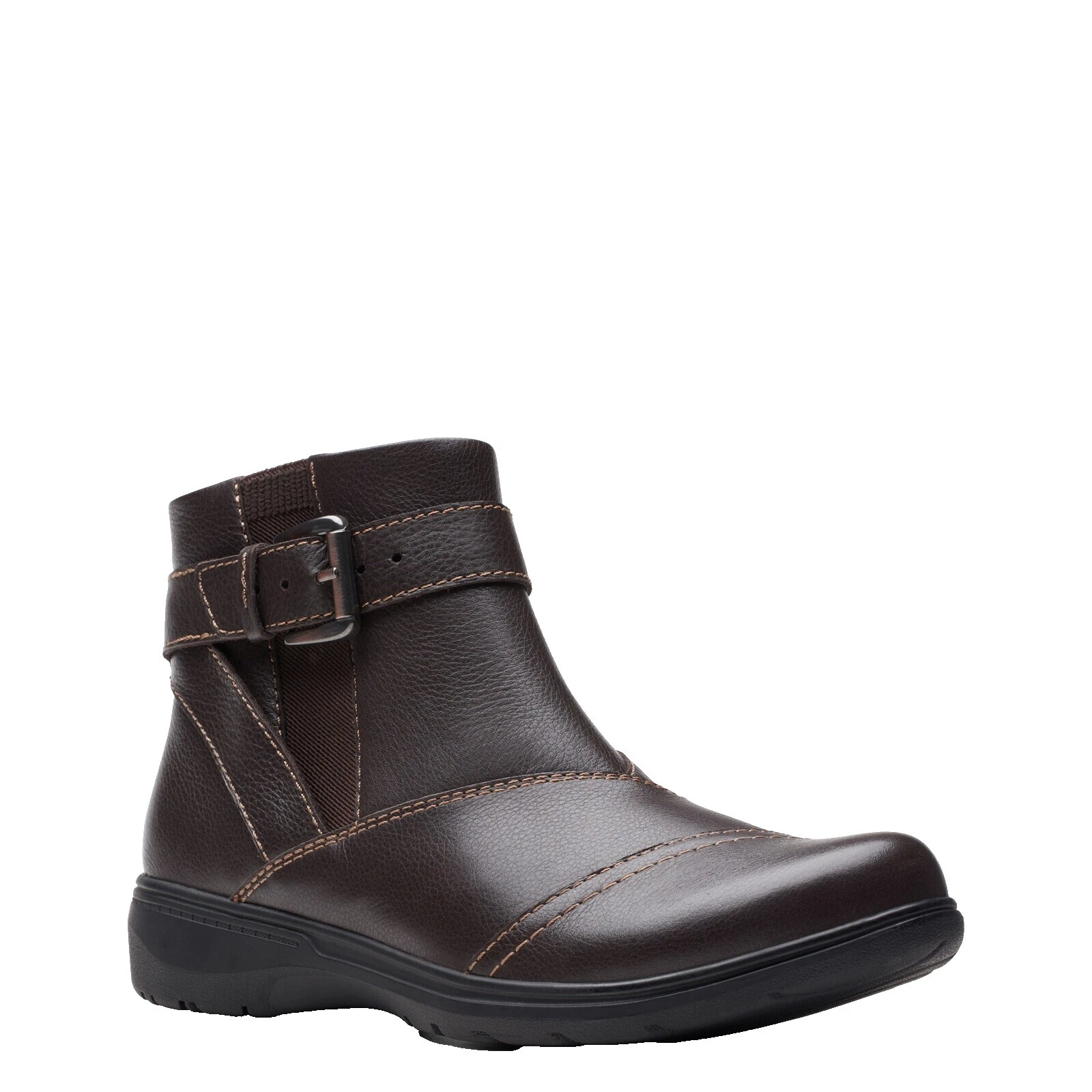 Botas sólido marrón Clarks para De mujer