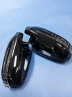 2 ARROW LED BLACK DOOR MIRROR COVERS FOR 1995-2002 MERCEDES BENZ W208 CLK-CLASS