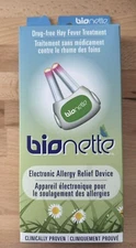 BioNette Nasal Hay Fever Allergy Relief Rhinitis Treatment Device Made In Israel
